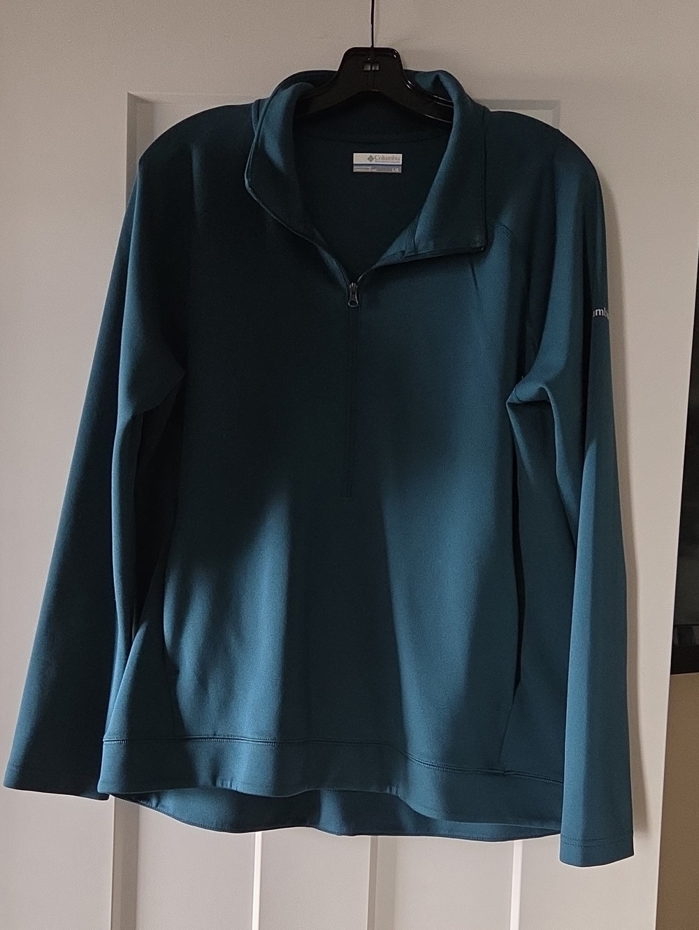 Columbia Men's Teal Half-Zip Pullover